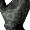 Gants racing cuir noir/vert Kawasaki Milan II | Moto Shop 35