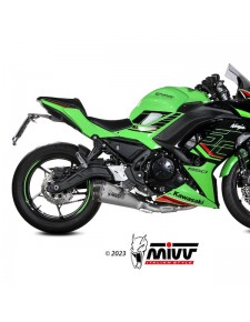 Ligne complète MIVV Delta Race Inox Kawasaki Ninja 650 (2024) | Réf. K.057.LDRX