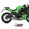 Ligne complète MIVV Delta Race Inox Kawasaki Ninja 650 (2024-2026) | Réf. K.057.LDRX