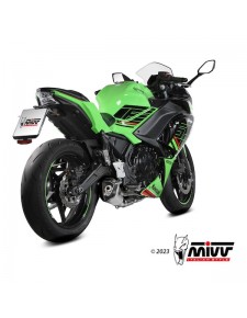 Ligne complète MIVV Delta Race Inox Kawasaki Ninja 650 (2024) | Réf. K.057.LDRX