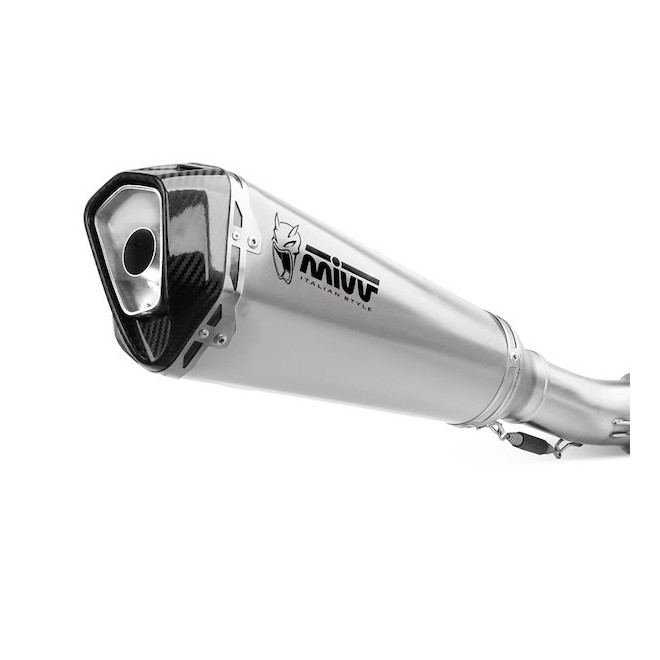 Ligne complète MIVV Delta Race Inox Kawasaki Ninja 650 (2024-2026) | Réf. K.057.LDRX