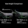 Selle pilote basse bi-ton (-20mm) Kawasaki Z900 (2025-2026) | Réf. 99994225577H