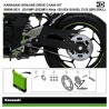 Kit Chaîne d'origine Kawasaki Z125 (2019-2023) | Réf. 999965031