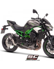 Silencieux SC Project CR-T Carbone Kawasaki Z900 (2025) | Réf. K43A-T36CR
