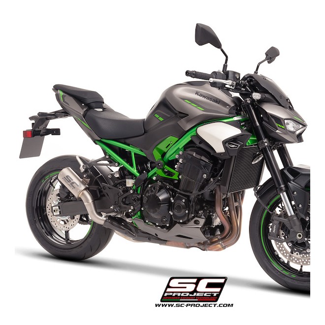 Silencieux SC Project CR-T Titane Kawasaki Z900 (2025-2026) | Réf. K43A-T36TR