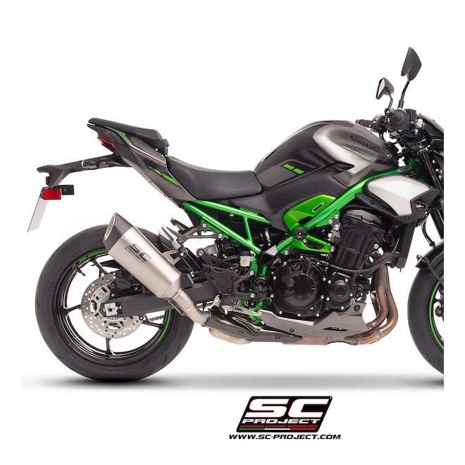 Silencieux SC Project SC1-R Titane Kawasaki Z900 (2025-2026) | Réf. K43A-T90T
