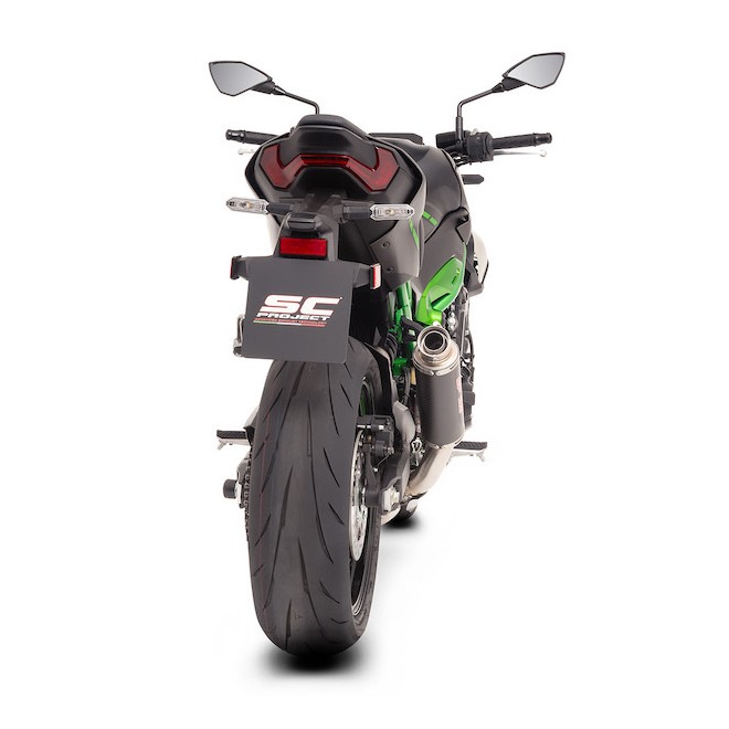 Silencieux SC Project GP-M2 Carbone Kawasaki Z900 (2025) | Réf. K43A-18C