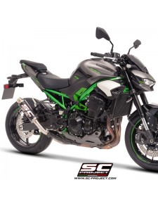 Silencieux SC Project GP-M2 Carbone Kawasaki Z900 (2025) | Réf. K43A-18C