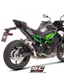 Silencieux SC Project GP-M2 Carbone Kawasaki Z900 (2025) | Réf. K43A-18C