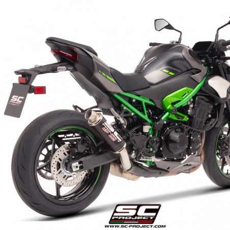 Silencieux SC Project GP-M2 Carbone Kawasaki Z900 (2025) | Réf. K43A-18C