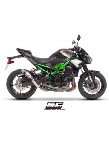Silencieux SC Project GP-M2 Carbone Kawasaki Z900 (2025) | Réf. K43A-18C