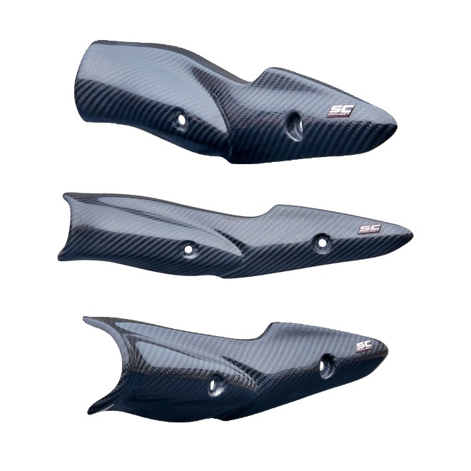 Protection thermique SC Project Carbone Kawasaki Z900 (2025-2026) | Réf. K43A-CP