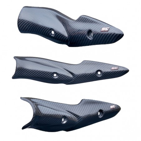 Protection thermique SC Project Carbone Kawasaki Z900 (2025-2026) | Réf. K43A-CP