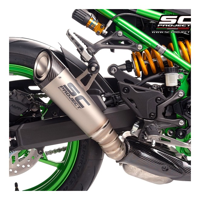 SC Project S1 Titane Kawasaki Z900 (2025) | Réf. K43A-T41T
