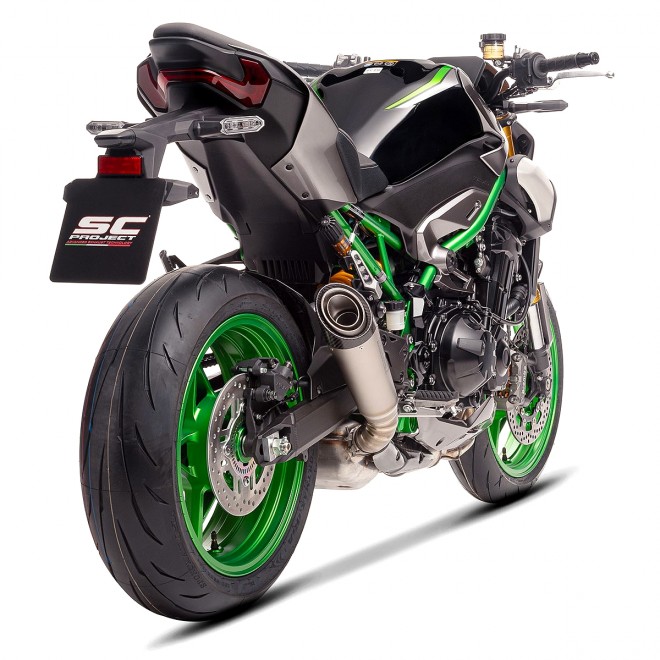 SC Project S1 Titane Kawasaki Z900 (2025) | Réf. K43A-T41T