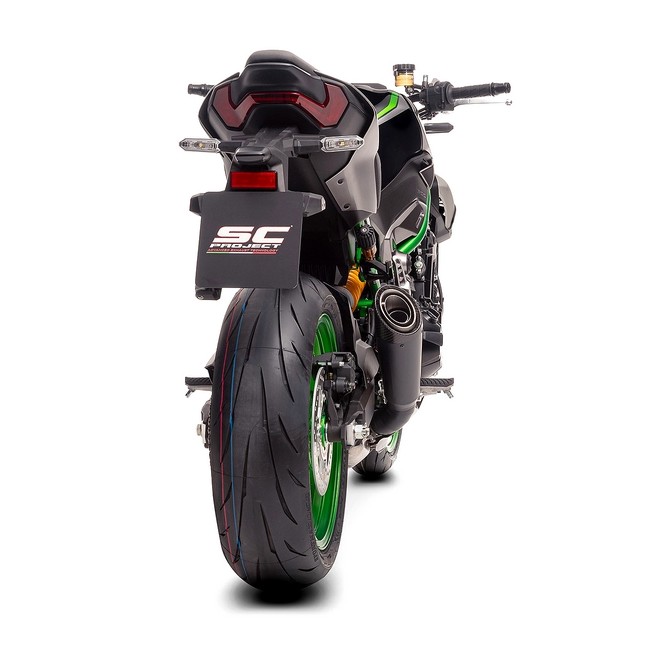SC Project S1 Titane noir Kawasaki Z900 (2025-2026) | Réf. K43A-T41MB