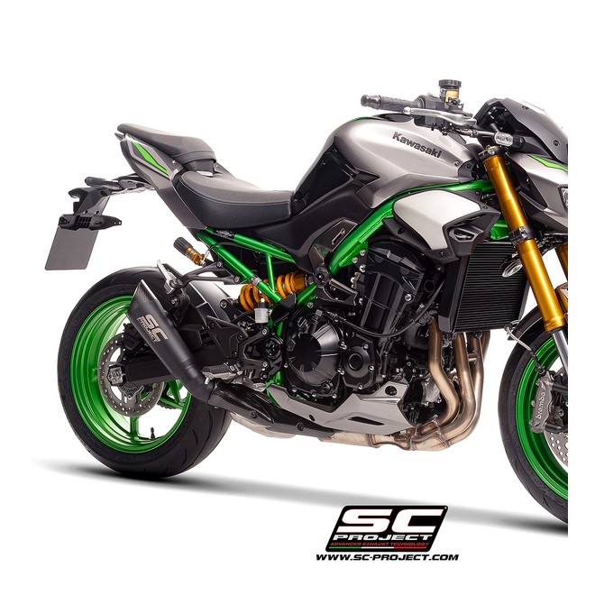 SC Project S1 Titane noir Kawasaki Z900 (2025-2026) | Réf. K43A-T41MB