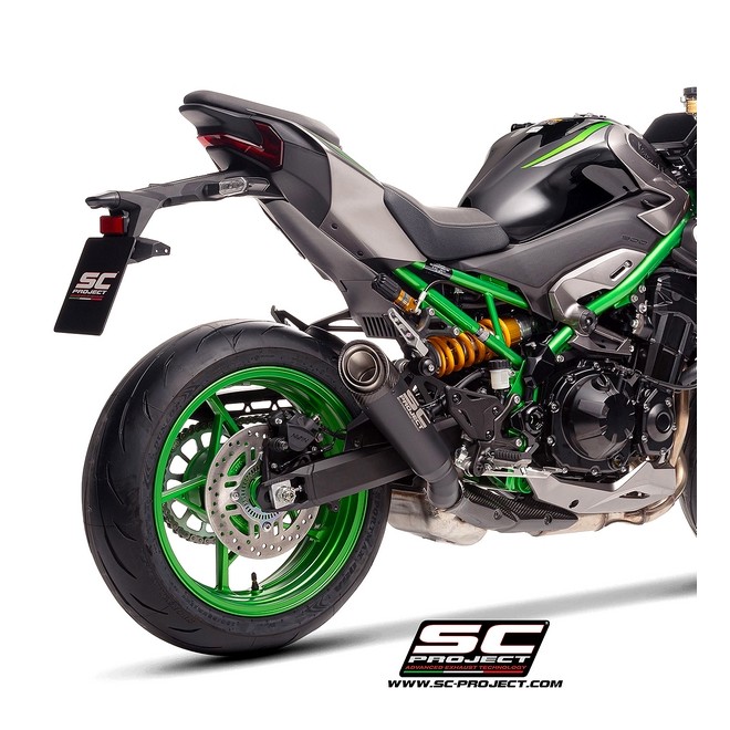 SC Project S1 Titane noir Kawasaki Z900 (2025-2026) | Réf. K43A-T41MB