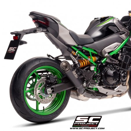 SC Project S1 Titane noir Kawasaki Z900 (2025-2026) | Réf. K43A-T41MB