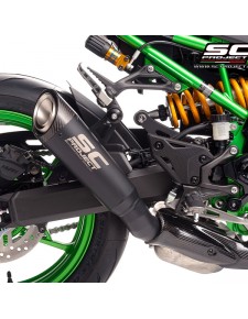 SC Project S1 Titane noir Kawasaki Z900 (2025) | Réf. K43A-T41MB
