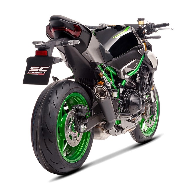 SC Project S1 Titane noir Kawasaki Z900 (2025-2026) | Réf. K43A-T41MB