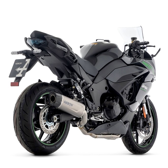 Silencieux Arrow Indy Race Evo Titane Kawasaki Ninja 1100SX (2025-2026) | Réf. 71987PK