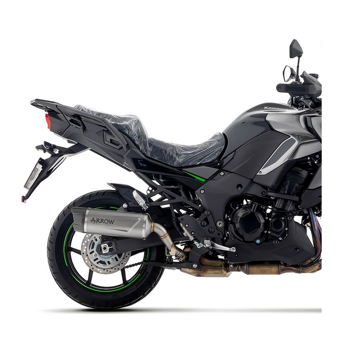 Silencieux Arrow Indy Race Evo Aluminium Dark Kawasaki Versys 1100SX (2025) | Réf. 71993AKN