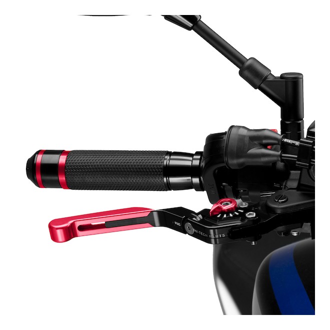 Levier de frein rabattable extensible Puig 3.0 Rouge | Moto Shop 35