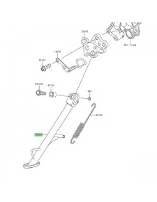 Béquille latérale Kawasaki Eliminator 500 (2024-2025) | Réf. 340240189