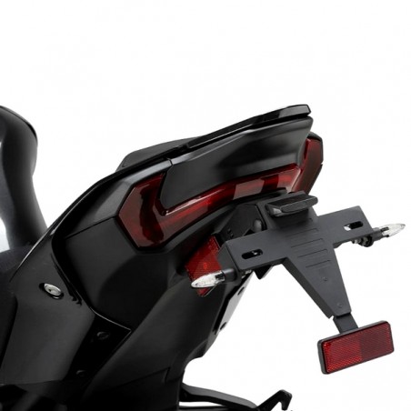 Support de plaque Puig 22436N Kawasaki Z900 (A2/Full/SE) (2025-2026) | Réf. 22436N