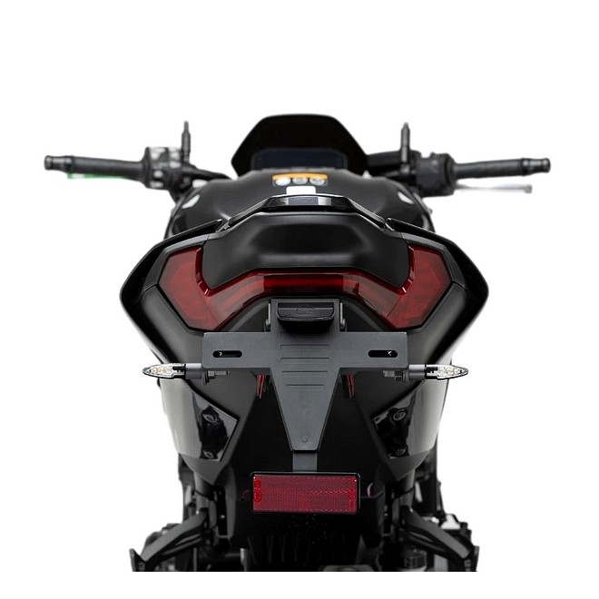 Support de plaque Puig 22436N Kawasaki Z900 (A2/Full/SE) (2025-2026) | Réf. 22436N