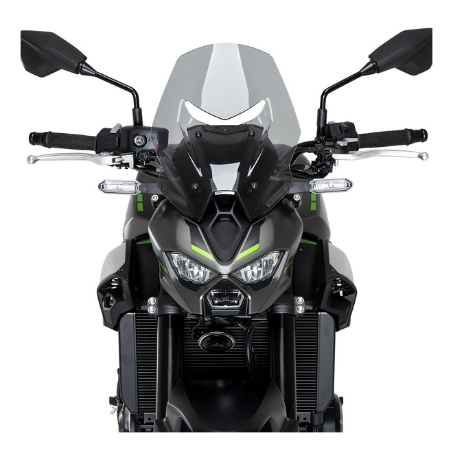 Saute-vent Touring Puig fumé clair Kawasaki Z900 (2025-2026) | Réf. 22440H