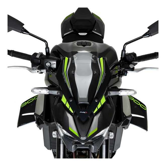 Saute-vent Sport Puig Graphics Kawasaki Z900 (2025) | Réf. 22439S