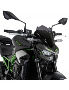Saute-vent Sport Puig fumé foncé Kawasaki Z900 (2025) | Réf. 22439F