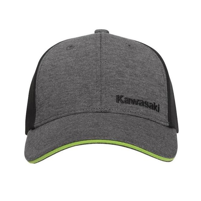 Casquette grise et noire Kawasaki Sports 2026 | Réf. 023SPA2620