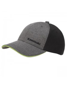 Casquette grise et noire Kawasaki Sports 2026 | Réf. 023SPA2620