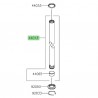 Tube de fourche Kawasaki 440130404