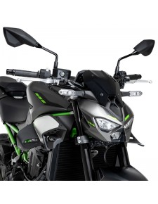Ailerons latéraux noir mat Puig D12 Kawasaki Z900 (2025-2026) | Réf. 22445J