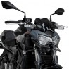 Ailerons latéraux noir brillant Puig D12 Kawasaki Z650 (2020-2025) | Réf. 22472N