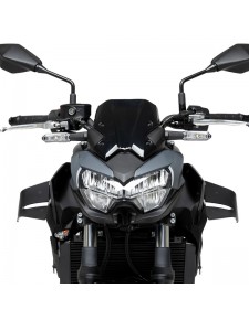 Ailerons latéraux noir mat Puig D12 Kawasaki Z650 (2020-2025) | Réf. 22472J