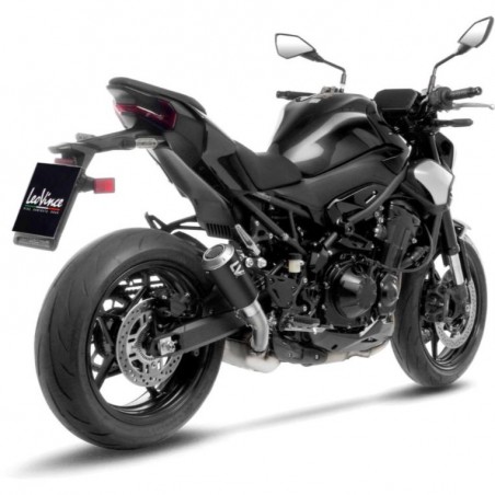Silencieux LeoVince LV-10 Inox Black Edition Kawasaki Z900 (2025-2026) | Réf. 15270B