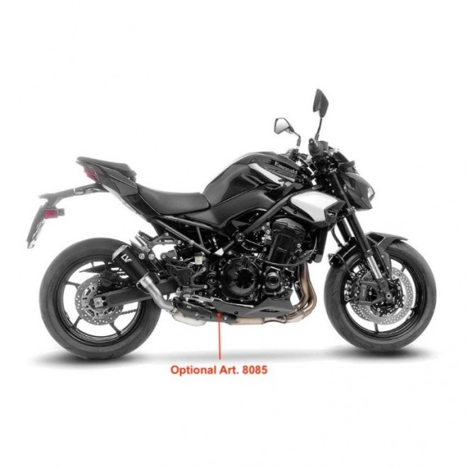 Silencieux LeoVince LV-10 Inox Black Edition Kawasaki Z900 (2025-2026) | Réf. 15270B