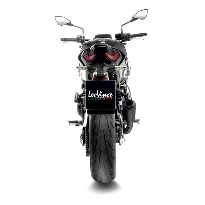 Silencieux LeoVince LV-10 Inox Full Black Kawasaki Z900 (2025) | Réf. 15270FB