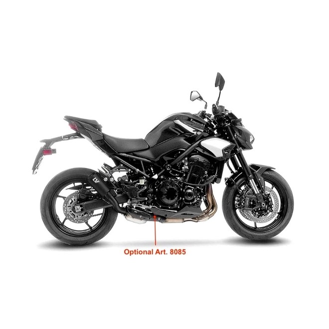 Silencieux LeoVince LV-10 Inox Full Black Kawasaki Z900 (2025) | Réf. 15270FB