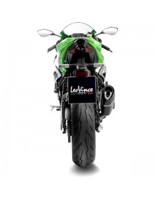 Silencieux LeoVince LV-14R Inox Black Edition Kawasaki Ninja ZX-6R (2019-2025) | Réf. 15625B