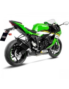 Silencieux LeoVince LV-14R Inox Black Edition Kawasaki Ninja ZX-6R (2019-2025) | Réf. 15625B