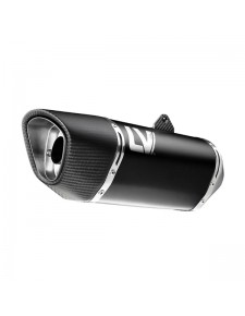 Silencieux LeoVince LV-14R Inox Black Edition Kawasaki Ninja ZX-6R (2019-2025) | Réf. 15625B