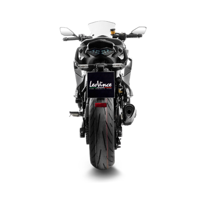 Silencieux LeoVince LV-14R Black Edition Kawasaki Ninja 1100SX (2025-2026) | Réf. 15602B