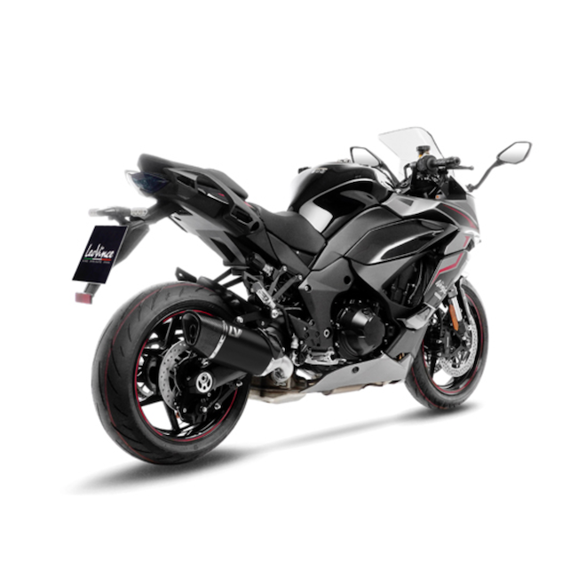 Silencieux LeoVince LV-14R Black Edition Kawasaki Ninja 1100SX (2025-2026) | Réf. 15602B