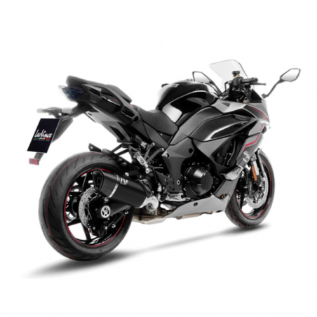 Silencieux LeoVince LV-14R Black Edition Kawasaki Ninja 1100SX (2025) | Réf. 15602B